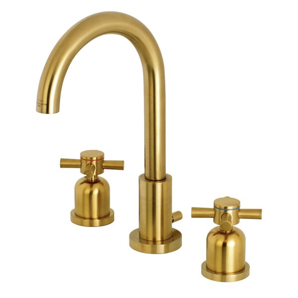 Fauceture FSC8923DX Concord Widespread Bathroom Faucet, Brushed Brass FSC8923DX